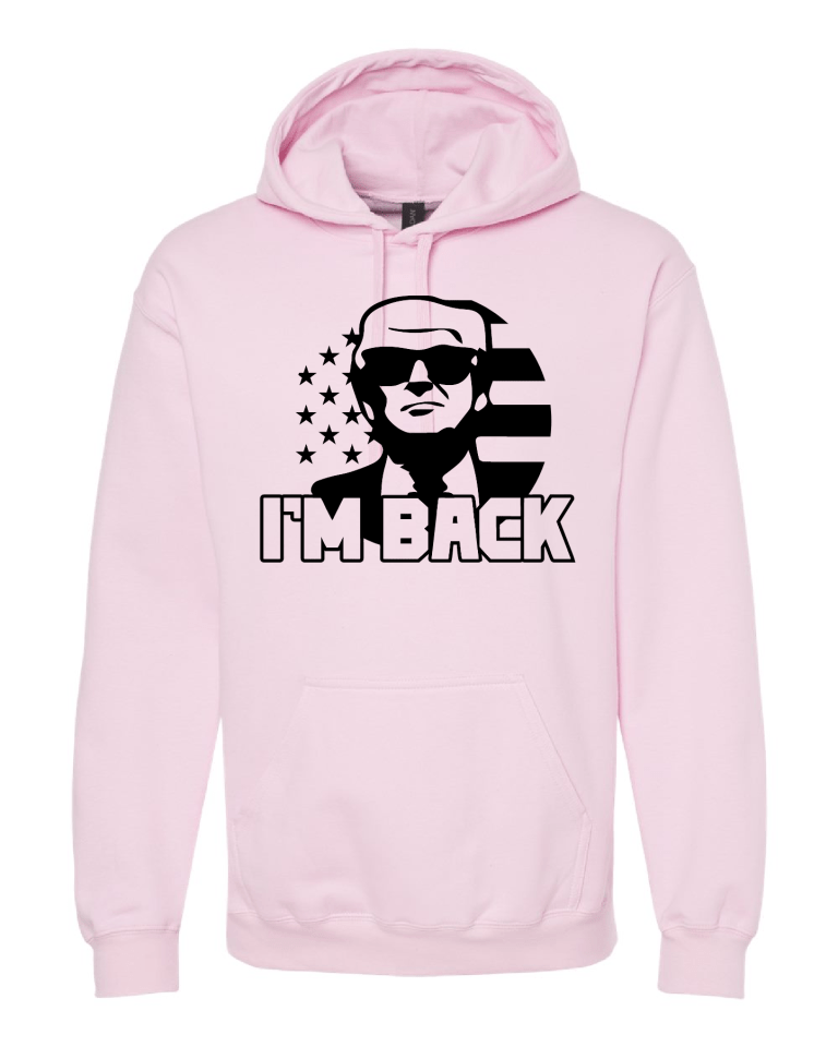 Im Back Black - Light Pink Hoodie (1)