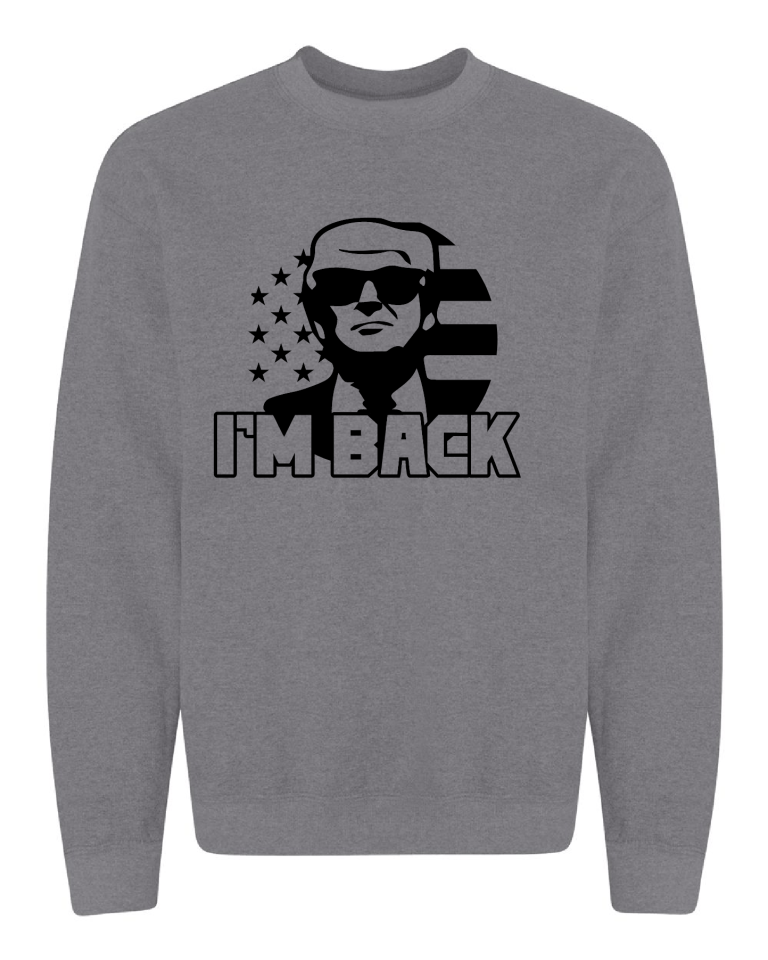 Im Back Crew Black Graphite Heather Crew (1)
