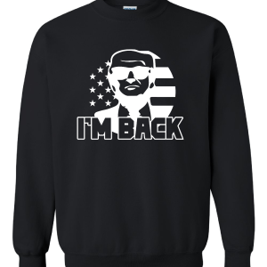 Im Back Crew Neck - Black Crew