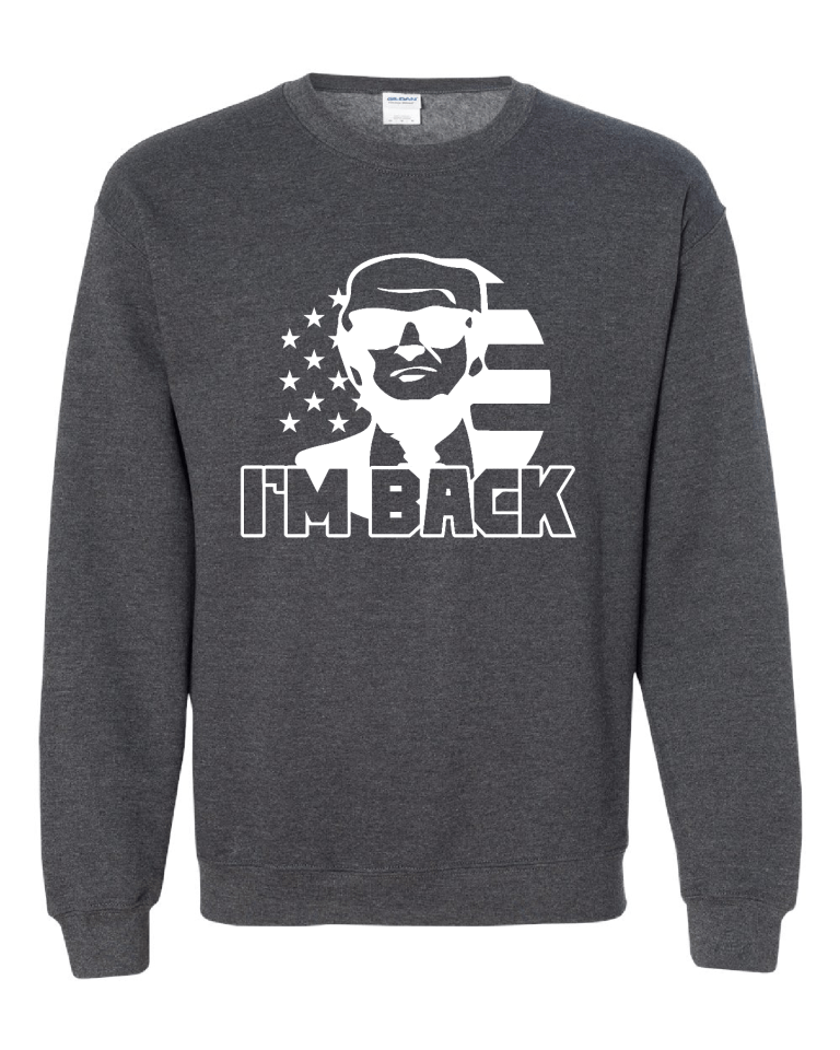 Im Back Crew Neck Dark Heather Crew (1)