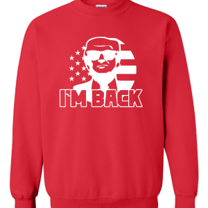 Im Back Crew Neck - Red Crew