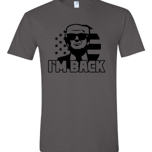 Im Back Black - Charcoal T-shirt