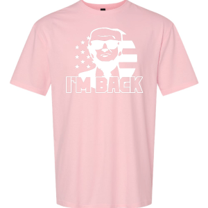 Im Back White - Light Pink T-shirt