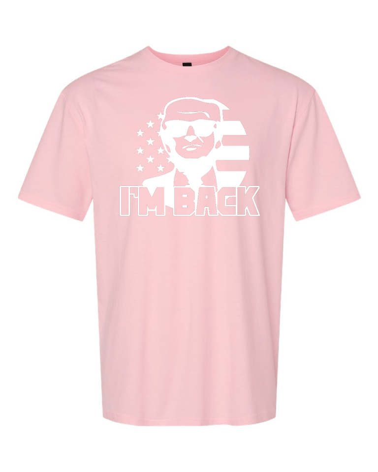 Im Back White - Light Pink Tshirt (2)