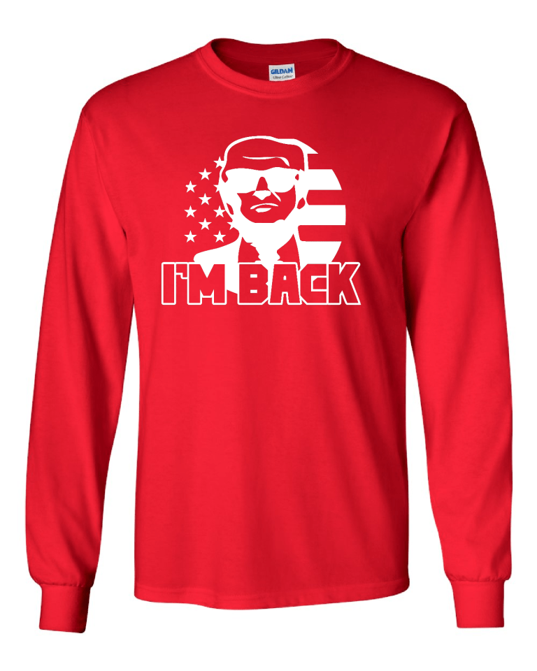 Im Back White - Red Long Sleeve (2)
