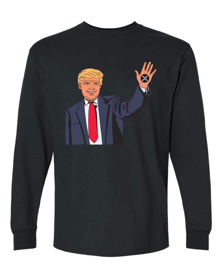 Trump XRP - Black Long Sleeve