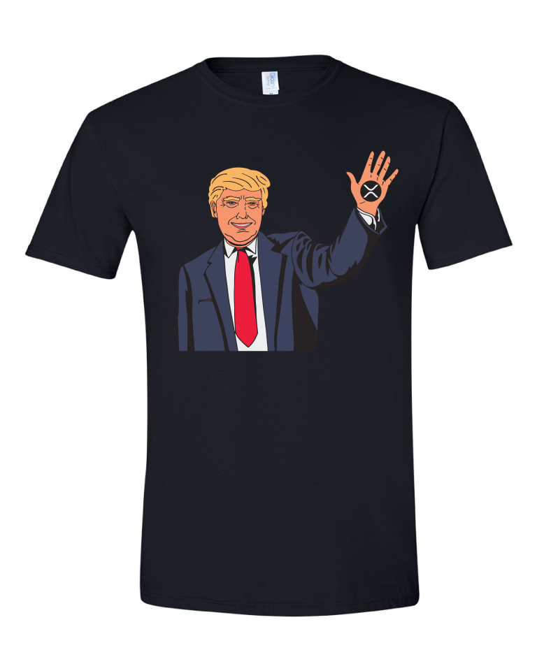 Trump XRP - Black Tshirt