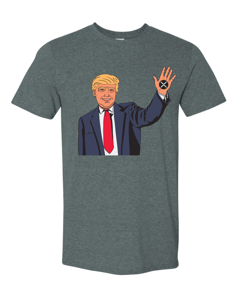 Trump XRP - Dark Heather T-shirt