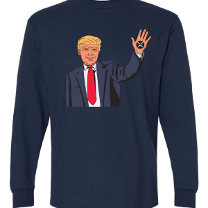 Trump XRP - Navy Long Sleeve