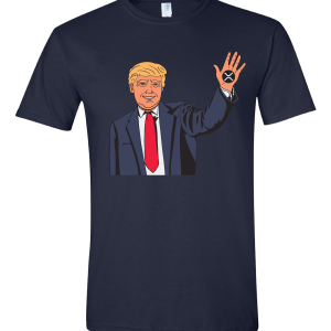 Trump XRP - Navy T-shirt