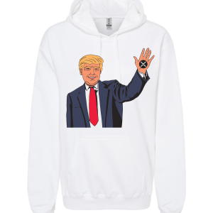 Trump XRP - White Hoodie