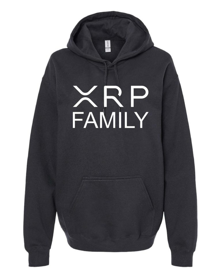 XRP Family - Black Hoodie
