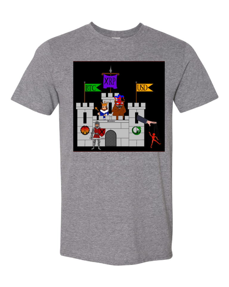 Castle Black - Graphite Heather T-shirt
