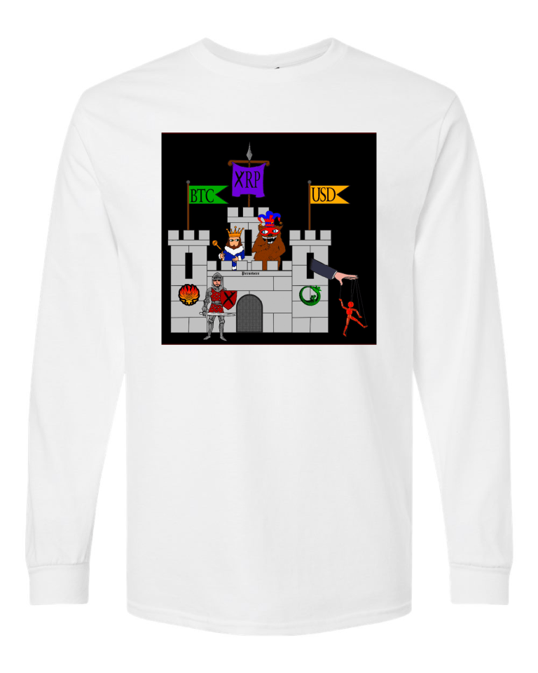 Castle Black - White Long Sleeve