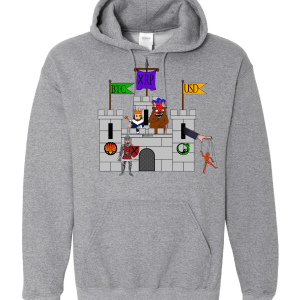 Castle - Graphite Heather Hoodie