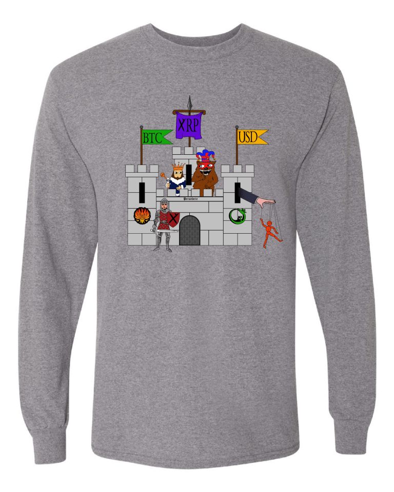 Castle - Graphite Heather Long Sleeve