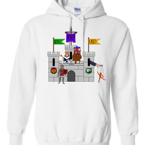 Castle - White Hoodie