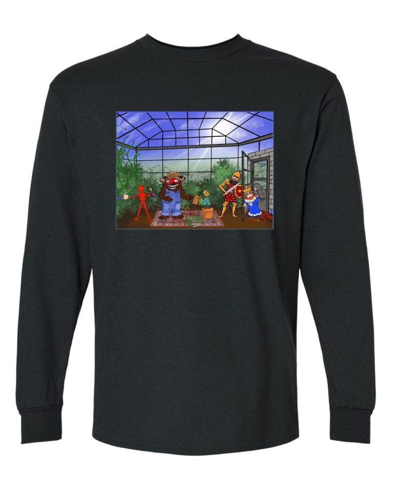 XRP Greenhouse - Black Long Sleeve