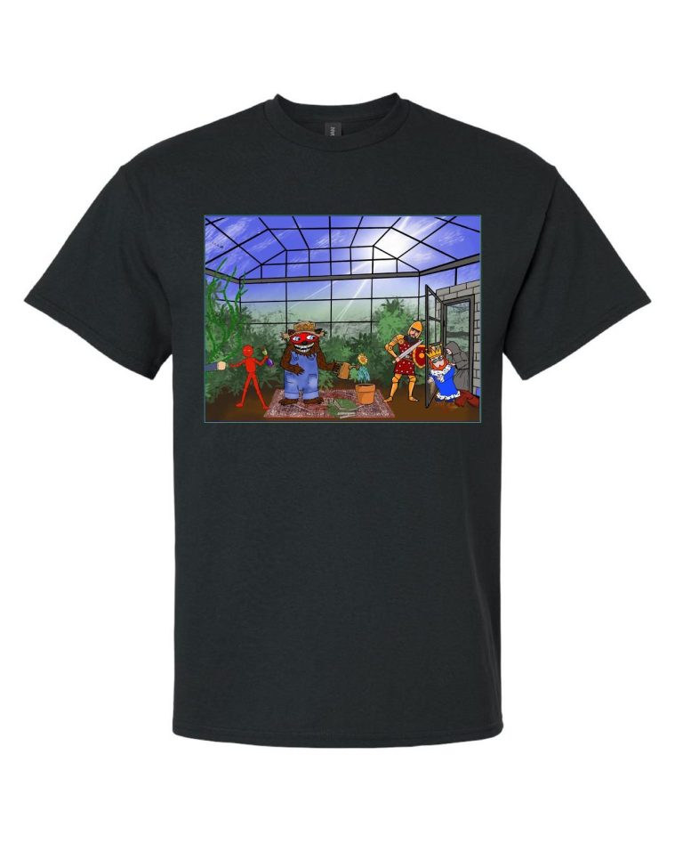 XRP Greenhouse - Black T-shirt