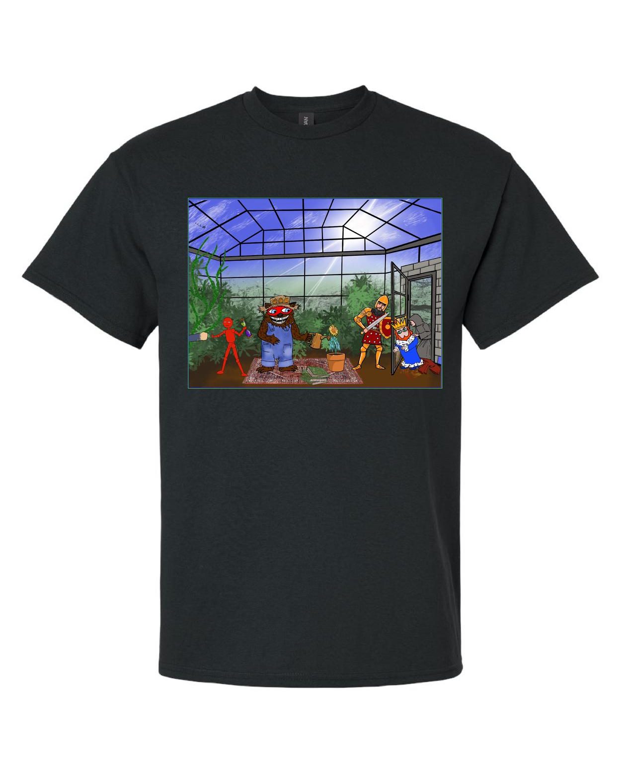 XRP Greenhouse - Black T-shirt