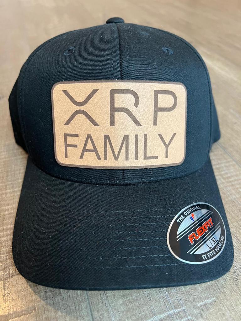 Leather XRP Family - Black Hat