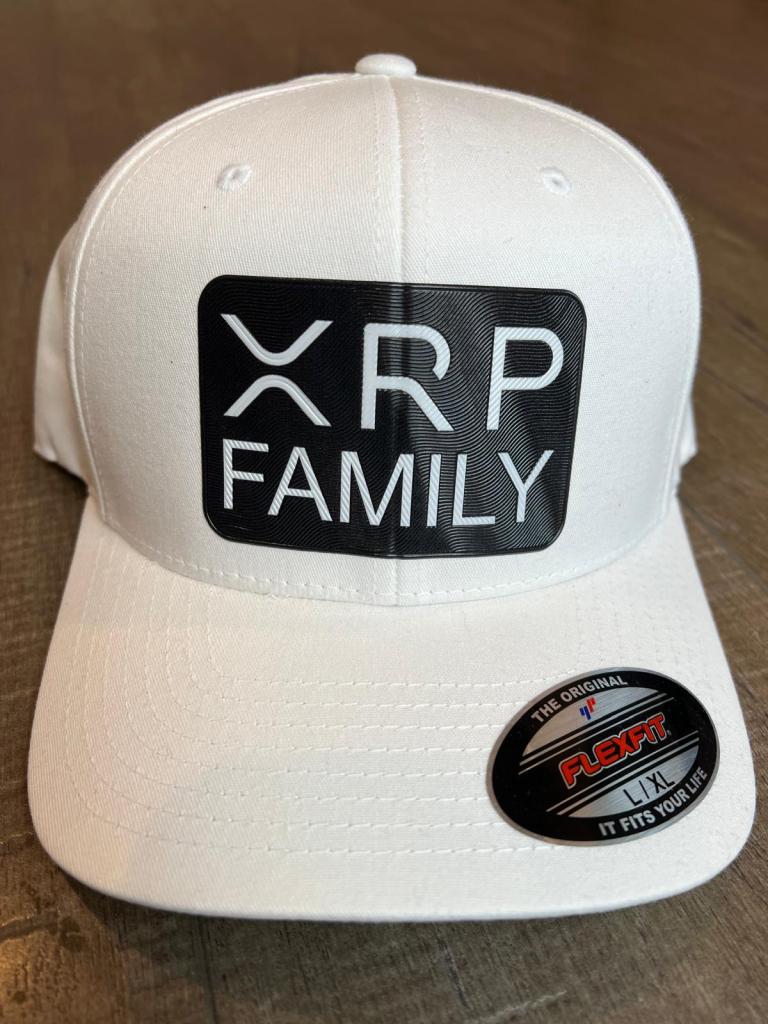 XRP Family Flexfit - White Hat