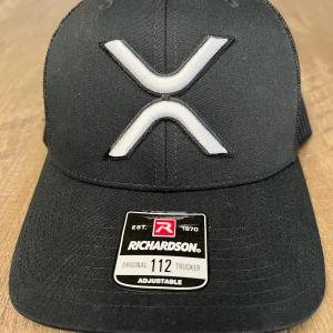 White XRP Logo Hat